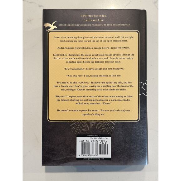 Onyx Storm Rebecca Yarros Target Exclusive Limited Edition Hardcover New W/PIN - Picture 6 of 11